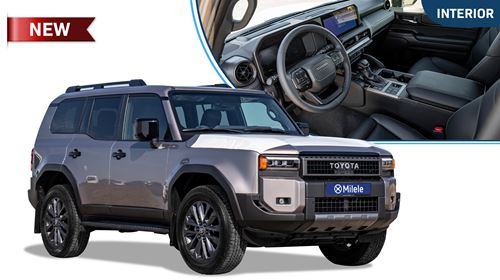 (LHD) TOYOTA PRADO 250 WX+ LUXURY 2.4P AT MY2024 – AVANTGARDE BRONZE