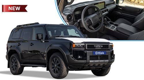 (LHD) TOYOTA PRADO 250 WX 2.4P AT ADVENTURE MY2025 – BLACK