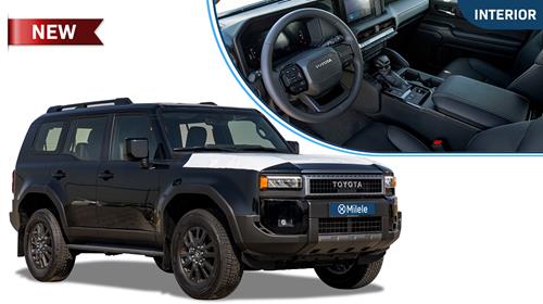 (LHD) TOYOTA PRADO 250 TXL 2.8D AT 4X4 MY2025 – ATTITUDE BLACK