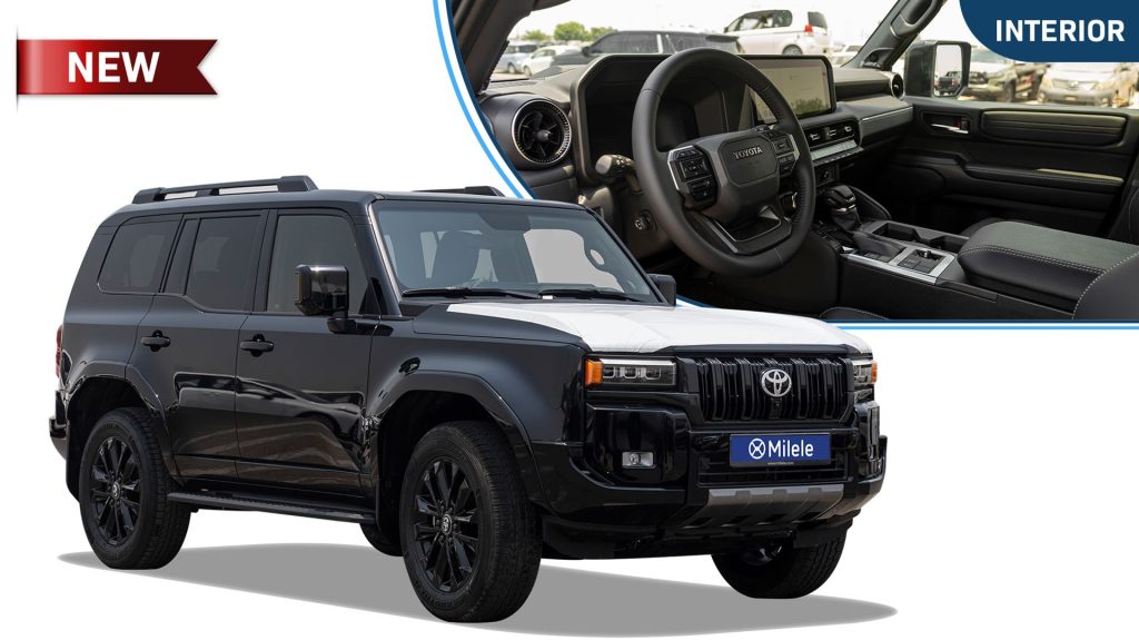 (LHD) TOYOTA PRADO 250 VX PREMIUM 2.8D AT MY2025 – ATTITUDE BLACK