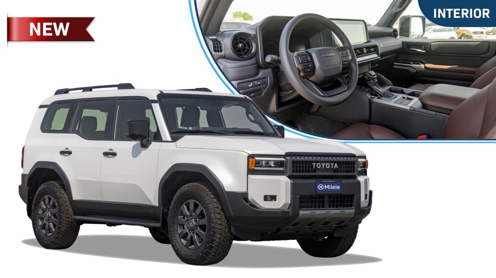 (LHD) TOYOTA PRADO ADV 2.8D AT 4WD MY2025 – WHITE