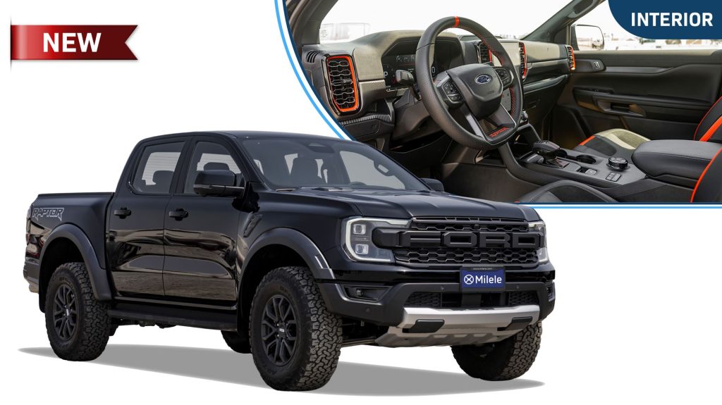 (LHD) FORD RANGER RAPTOR 3.0P AT MY2025 – ABSOLUTE BLACK