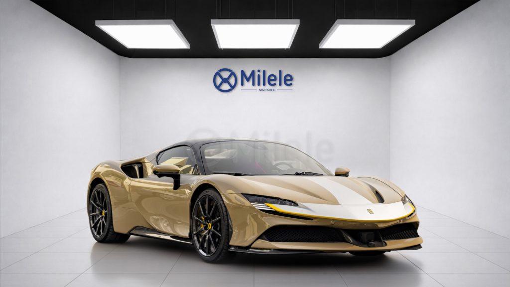 (LHD) FERRARI SF90 SPIDER ASSETO FIORANO 4.0P AT MY2023 – SAND BEIGE