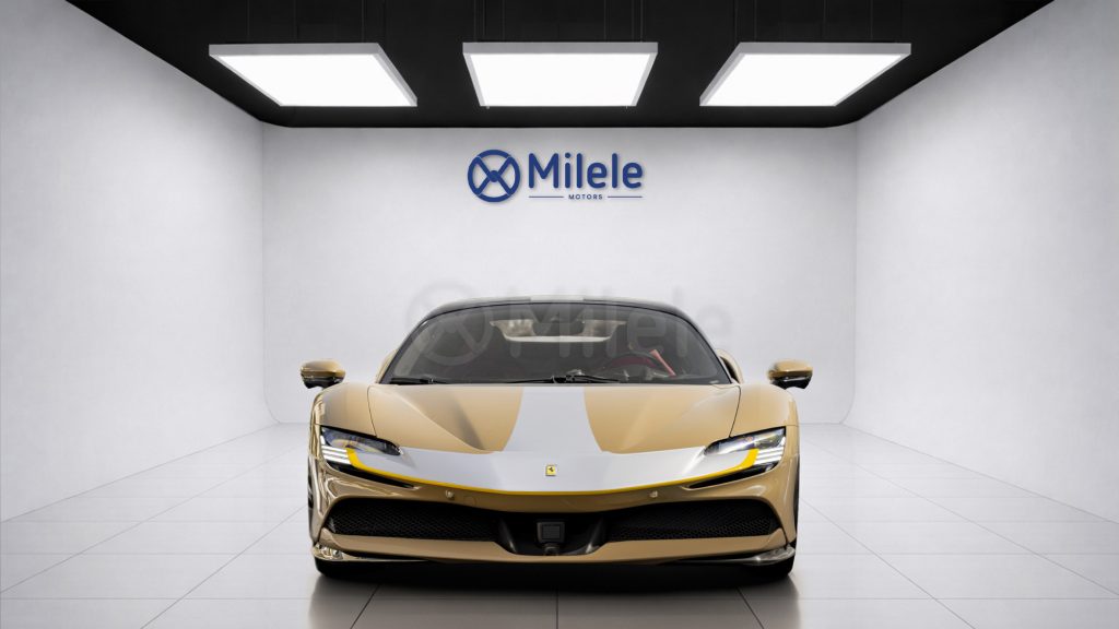 (LHD) FERRARI SF90 SPIDER ASSETO FIORANO 4.0P AT MY2023 – SAND BEIGE