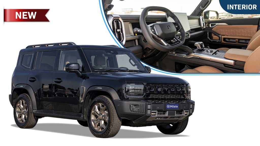 (LHD) JETOUR T2 2.0P AT AWD P.WINDOW MY2025 – BLACK