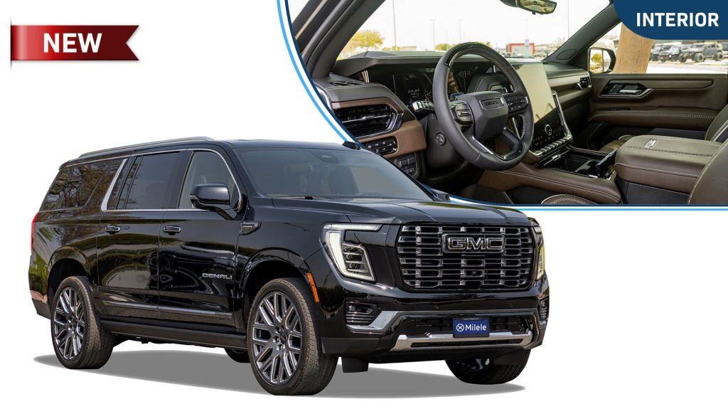 (LHD) GMC YUKON XL DENALI ULTIMATE 6.2P AT 4X4 MY2025 – ONYX BLACK