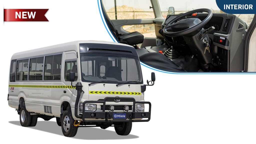 (RHD) TOYOTA COASTER 4.2D MT RWD 30 SEATER MY2025 – WHITE