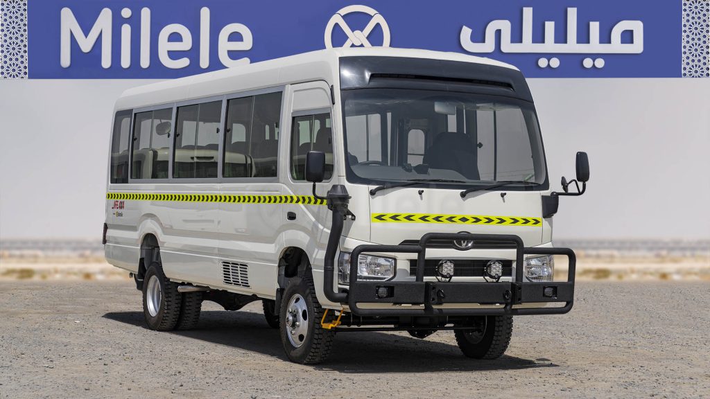 (RHD) TOYOTA COASTER 4.2D MT RWD 30 SEATER MY2025 – WHITE
