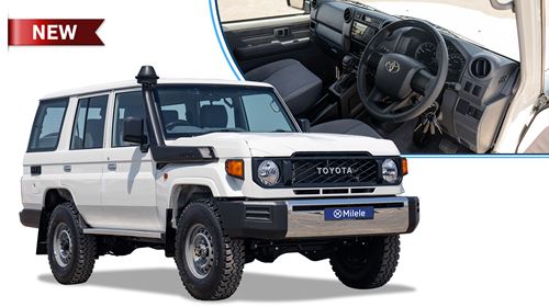 (RHD) TOYOTA LC76 2.8D AT MY2025 – WHITE