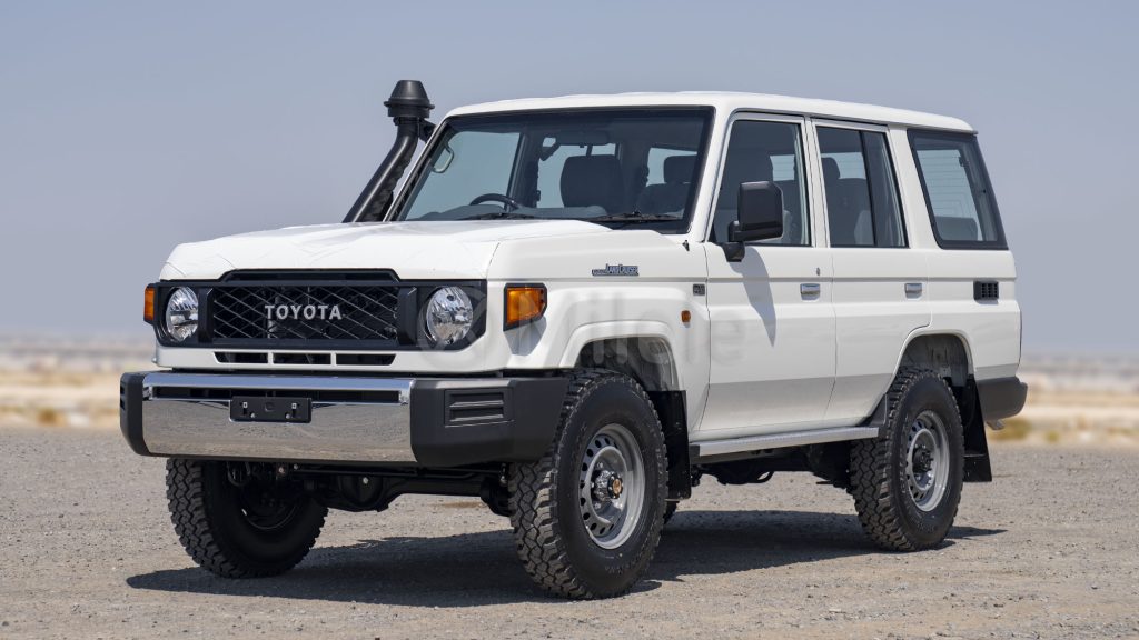 (RHD) TOYOTA LC76 2.8D AT MY2025 – WHITE