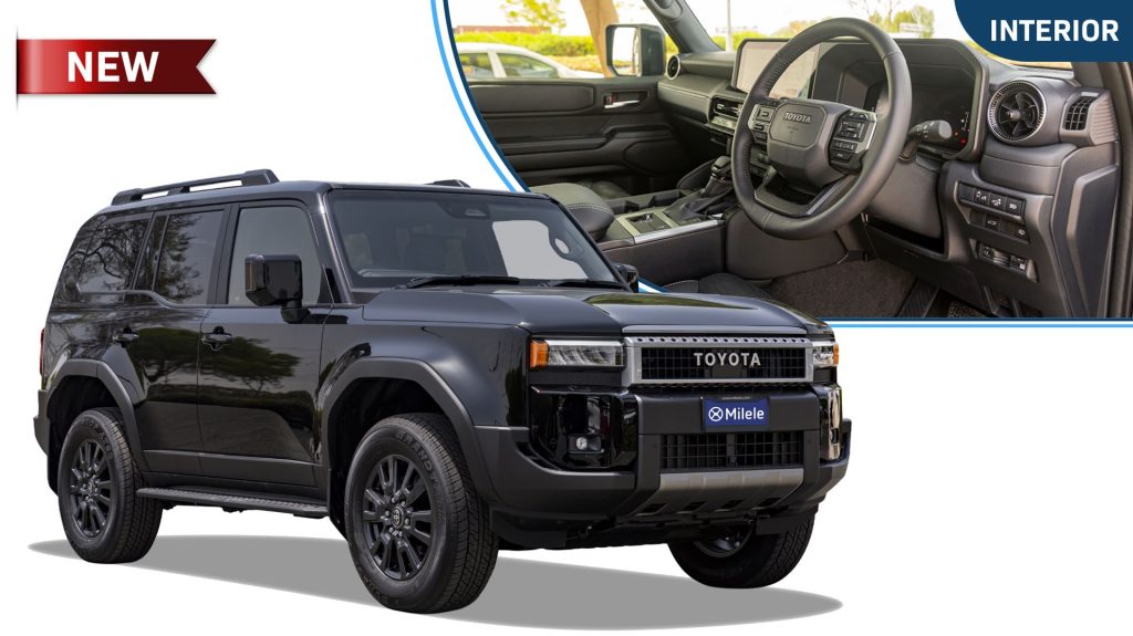 (RHD) TOYOTA PRADO 250 VX 2.7P AT MY2025 – BLACK