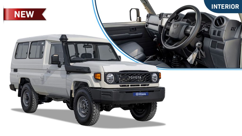 (RHD) TOYOTA LAND CRUISER 78 4.2D MT MY2026 – WHITE