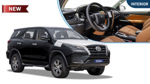 (LHD) TOYOTA FORTUNER 2.7P AT 4X4 MY2026 – BLACK