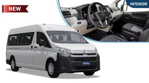 (LHD) TOYOTA HIACE HR 3.5P MT RWD 13 SEATER MY2026 – WHITE
