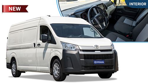 (LHD) TOYOTA HIACE HR 2.8D MT CARGO MY2025 – WHITE