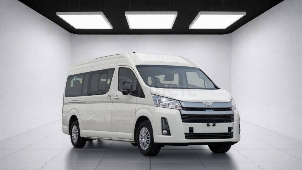 (LHD) TOYOTA HIACE VAN GL 3.5P AT RWD 13 SEATER MY2026 – WHITE