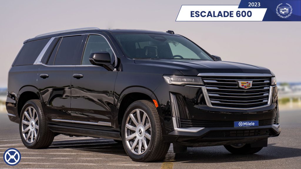 (LHD) ESCALADE PREMIUM LUXURY 6.2P AT 4X4 2023 – Black – Metalic