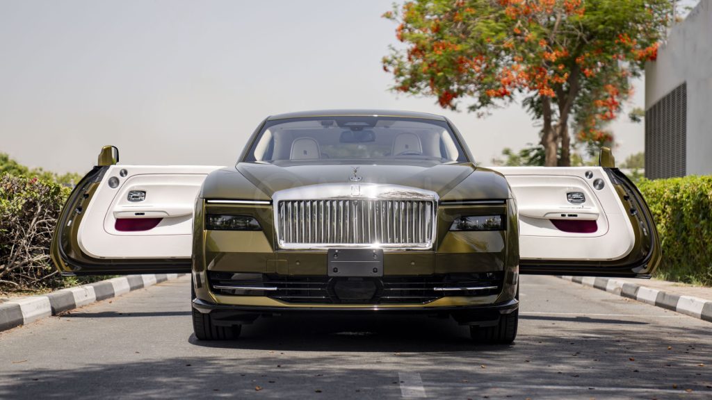 (LHD) ROLLS-ROYCE SPECTRE EV AT AWD MY2024 – GREEN