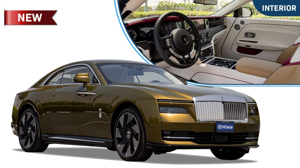 (LHD) ROLLS-ROYCE SPECTRE EV AT AWD MY2024 – GREEN