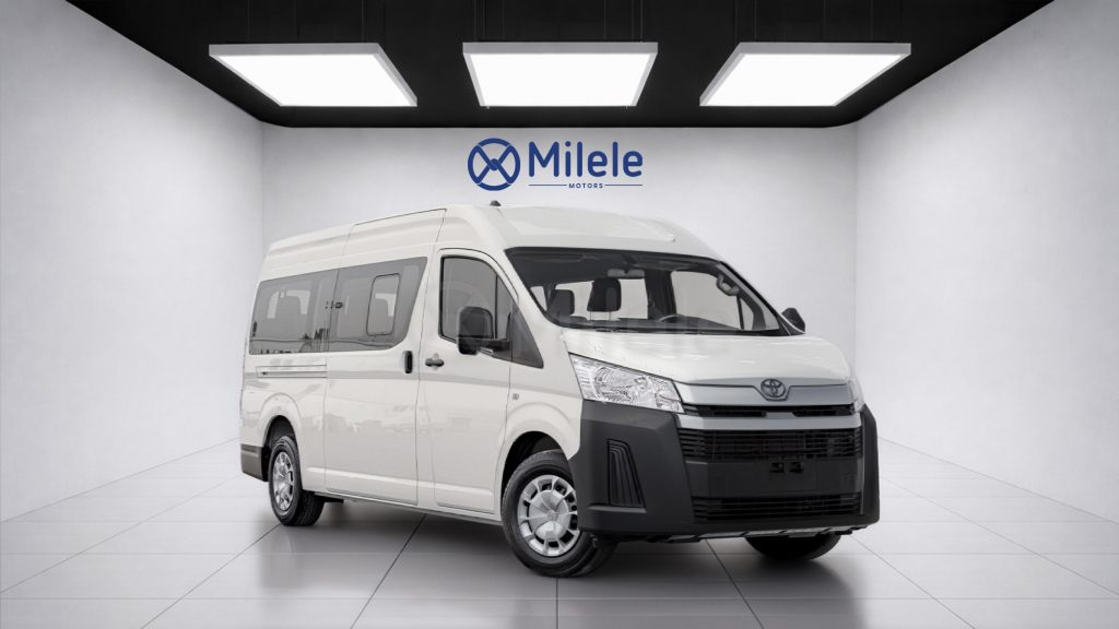 (LHD) TOYOTA HIACE STD 13 SEATER 3.5P MT RWD MY2026 – WHITE