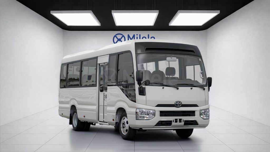 (LHD) TOYOTA COASTER DLX 4.2D MT 4X2 MY2026 – WHITE