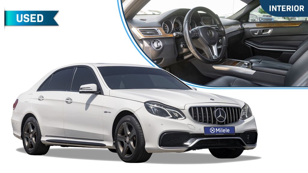 (LHD) MERCEDES BENZ E CLASS 350 3.5P AT AWD MY-2016 WHITE