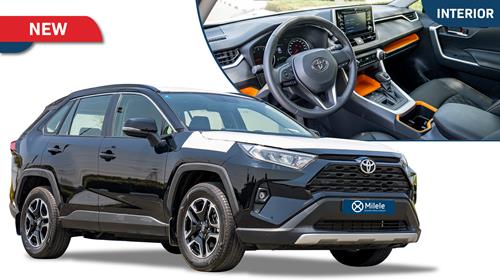 (LHD) TOYOTA RAV4 2.0P AT 4X4 MY-2022 BLACK