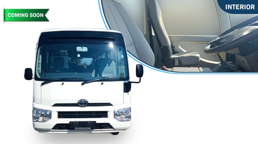 (RHD) TOYOTA COASTER 29-SEATER 4.0D MT RWD MY2026 – COMING SOON