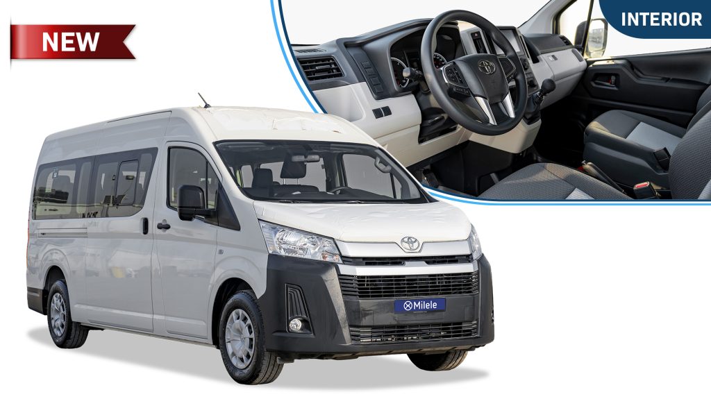 (LHD) TOYOTA HIACE HR DLS 13 SEATER 2.8D MT RWD MY2026 – WHITE