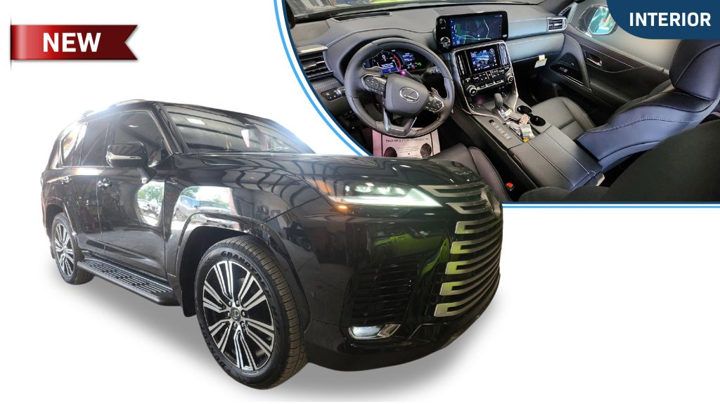 (LHD) LEXUS LX700H LUXURY 3.5PH 4WD AT MY2026 – BLACK