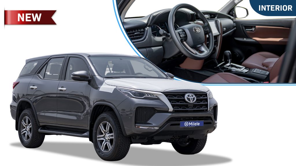 (LHD) TOYOTA FORTUNER CUSTOM INTERIOR 2.7P AT 4X4 MY2026 – GREY