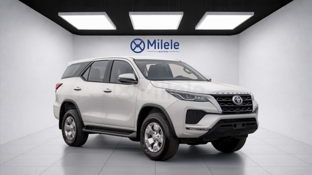 (LHD) TOYOTA FORTUNER E1 2.7P AT 4WD MY2026 – WHITE