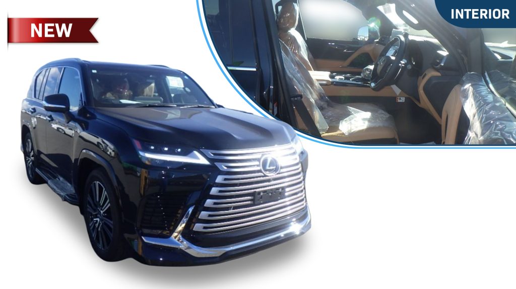 (RHD) LEXUS LX600 3.5P AT AWD MY2026 – BLACK