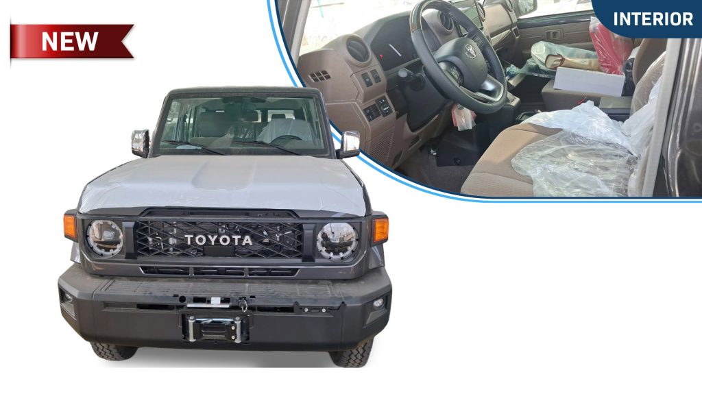(LHD) TOYOTA LAND CRUISER 76 HARDTOP DLX2 2.8D AT 4WD MY2026 – GREY