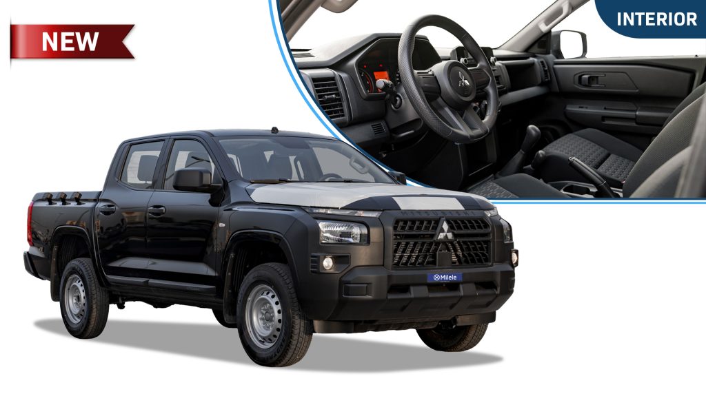 (LHD) MITSUBISHI L200 DC GL 2.4D MT 4X4 MY2026 – BLACK
