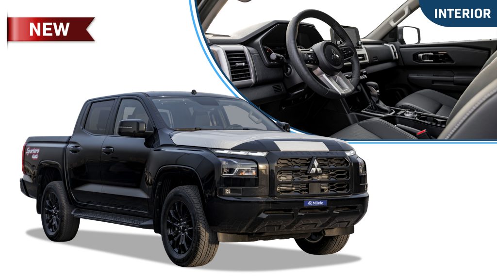 (LHD) MITSUBISHI L200 SPORTERO DC CHROME EDITION 2.4D AT 4WD MY2027 – BLACK
