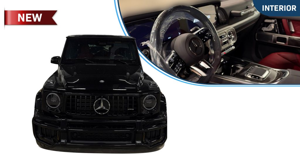 (LHD) MERCEDES-BENZ G63 4.0P AT 4WD – BLACK