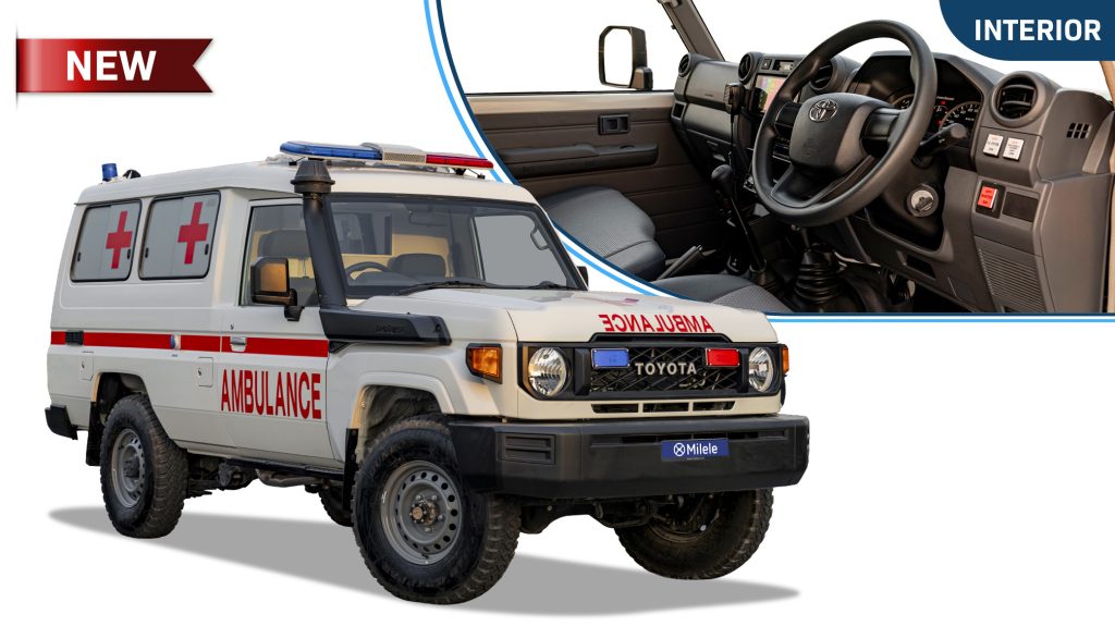 (RHD) TOYOTA LAND CRUISER 78 AMBULANCE 4.2D MT 4X4 MY2025 | RLC784.2D_12A | MILELE