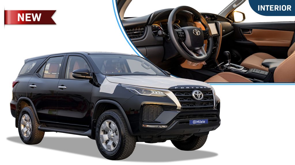 (LHD) TOYOTA FORTUNER E1 2.7P AT 4WD MY2026 – BLACK