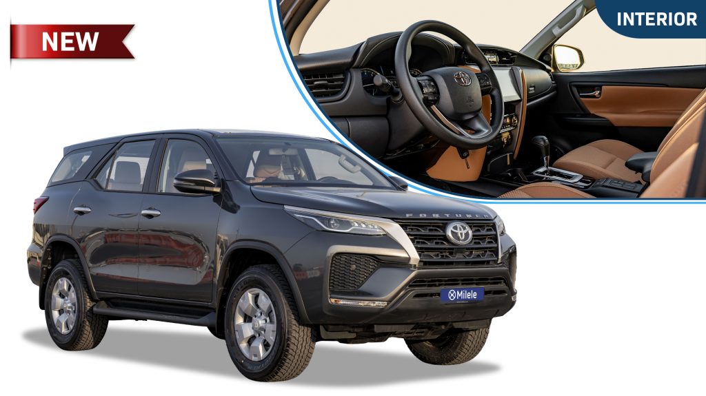 (LHD) TOYOTA FORTUNER E1 2.7P AT 4WD MY2026 – GREY