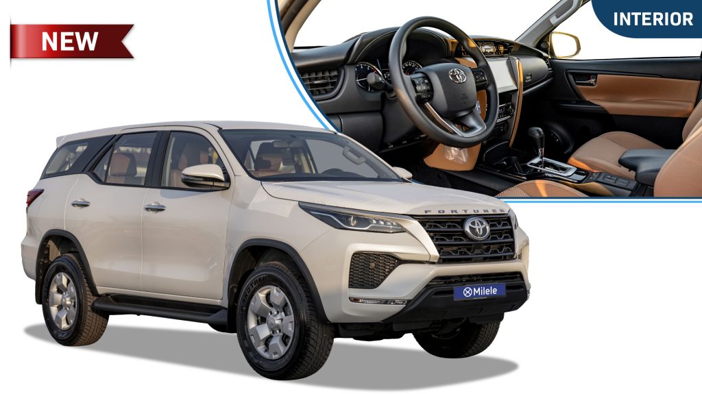 (LHD) TOYOTA FORTUNER E1 2.7P AT 4WD MY2026 – WHITE