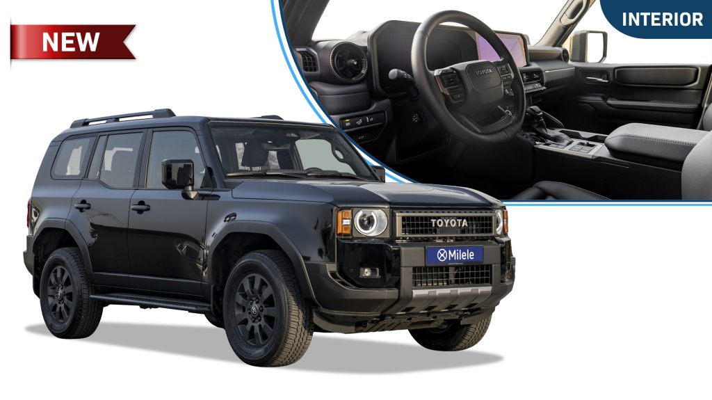 (LHD) TOYOTA PRADO ADVENTURE 2.4P AT 4WD MY2027 – BLACK