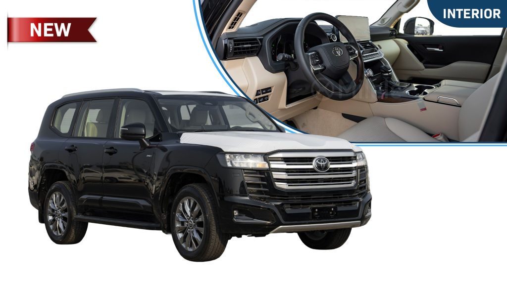(LHD) TOYOTA LAND CRUISER 300 GXR V2 4.0P AT 4WD MY2026 – BLACK