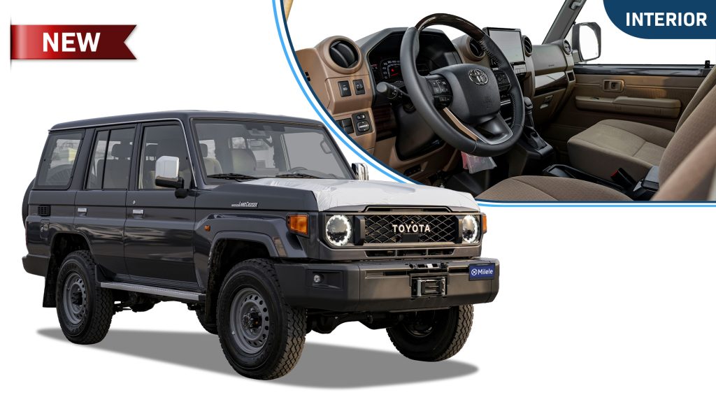 (LHD) TOYOTA LAND CRUISER 76 DLX2 2.8D AT 4X4 MY2026 – GREY
